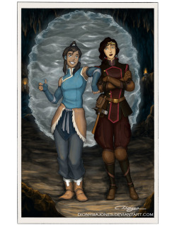 dionysiajones:  Been a while since I posted any Korra art, so