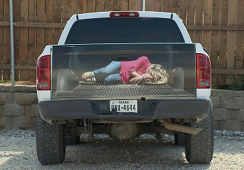 cracked:  “Truck decals so realistic, you’ll call the cops on us!” 4 Companies Whose Ads Just Backfired Horrifically  #3. Decal Company Attempts to Attract Customers by Pretending to Be Kidnappers What would you think if you were driving