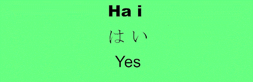 How to say “Yes” in Japanese. #Japanese #Japanese Phrases #learn JapaneseFrom Learn Japa