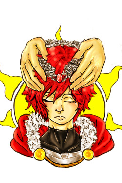 jen-iii:  I love the Summer Rose Court AU, I can’t wait till it comes out! Heavy is the crown to which the head bears, eh Ruby? 