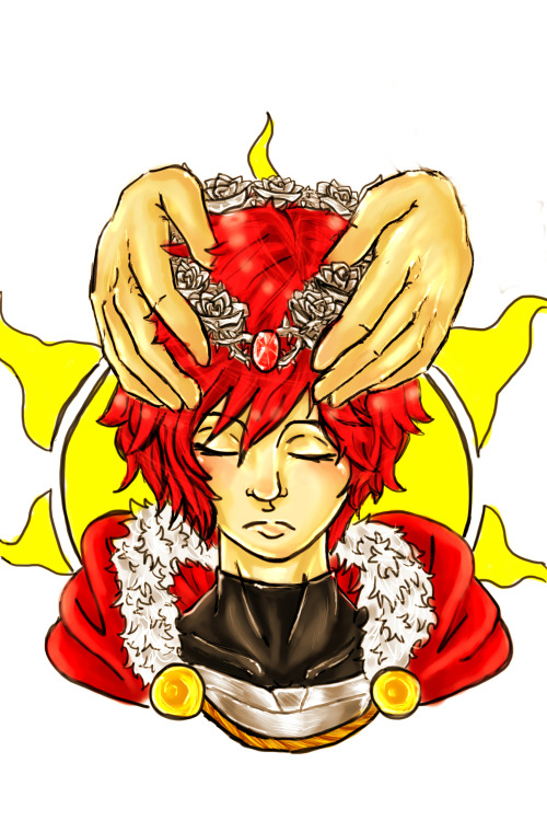 I love the Summer Rose Court AU, I can’t wait till it comes out! Heavy is the crown to which the head bears, eh Ruby?