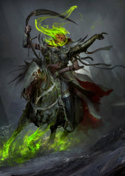 inspirationofelves:  Captain pumpkin, the hallowed rider by theDURRRRIAN 