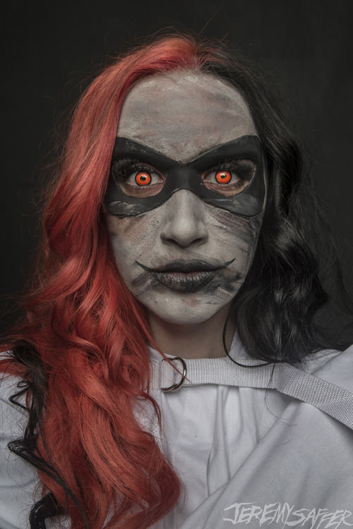 jeremysaffer:  Ash Costello of New Years Day as Harley Quinn by Jeremy Saffer 