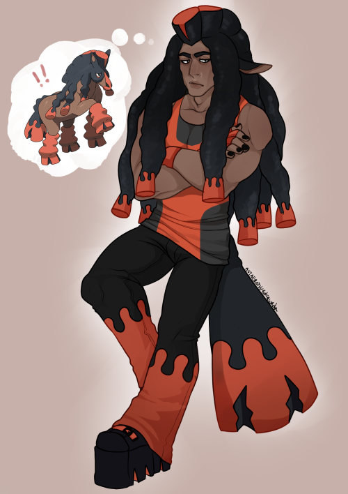 fukawada:    i didnt want to submit to the world of pokemon gijinkas but if theres a big buff dude to be drawn, im contractually obligated to Get On That Shit   