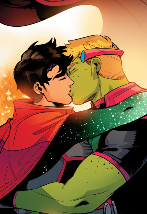 why-i-love-comics: Hulkling and Wiccan: Infinity Comic #4 (2021)written by Josh Trujilloart by Jodi 