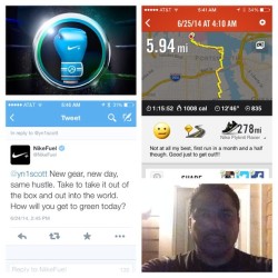 #picstitch #nikeconeback #nike #nikefuel #nikeplus #nikefuelse #nikeflyknits #nikefuelteam #nikeplusswag #nikefuelmorning #nikefuelrunning #nikefirstrunback #nikefuelbandswag #nikefuelteamcrimson #f3 #fuelband #fuelteam #firstrunback #morningrun