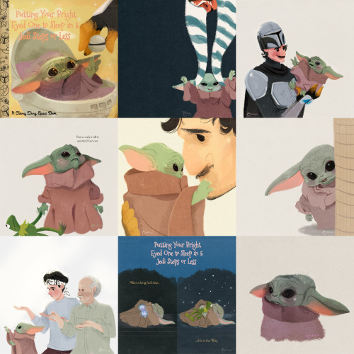 nathsketch:  I just noticed that I never gathered the whole Tiny Baby  collection in one post, so now that there are enough of them to fill the  grid, here you go!I can’t wait to have a bit more  time to keep working on these, and eventually, maybe