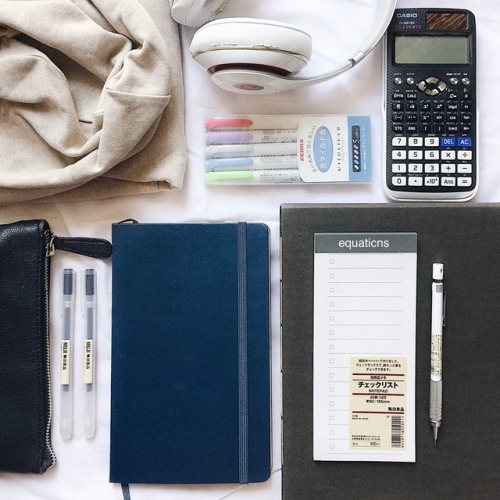 equaticns:My study essentials as requested by many of you!! Taken from my studygram: @equaticnss