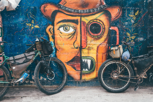 whileoutriding:Muralism is alive and well in Ecuador. This is just some of the outdoor artwork seen 