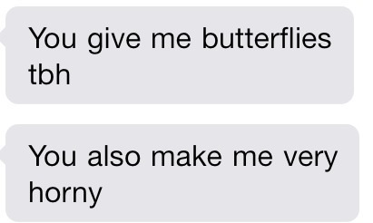 @AnnaBanks: I smiled at the first one and laughed hysterically at the second one.