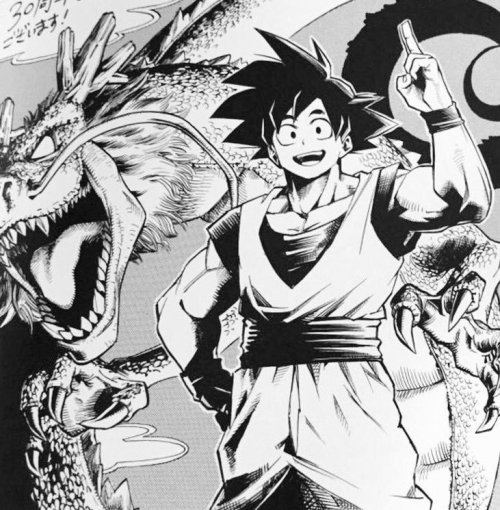 otakuoasis:30th anniversary of Dragon BallSon Goku from Kohei Horikoshi(Boku no Hero Academia)[Hotar