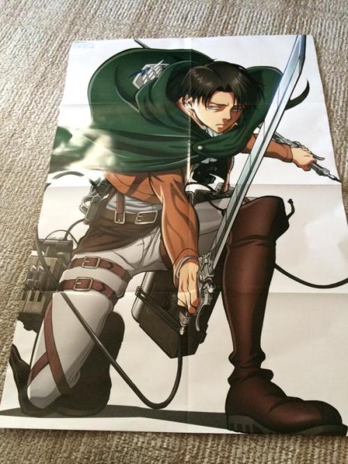 Porn Pics Preview of a new Levi poster, included in
