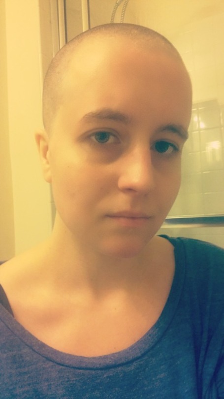 cara-likes-cereal: Save a lesbian from conversion therapy  My name is Cara and I live with my abusive family. My mom saw me kiss a girl and shaved my head  This was me before  This is me right now  She’s sending me to conversion therapy in a week and