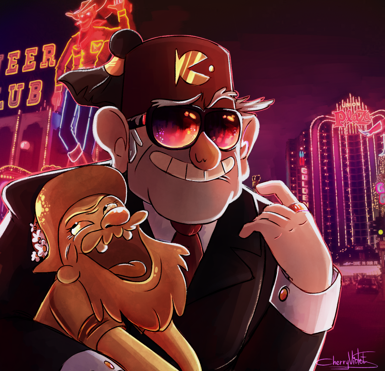 cherryviolets:  *”Cash Money” plays on background* VEGAS, BEWARB! Again, I’m