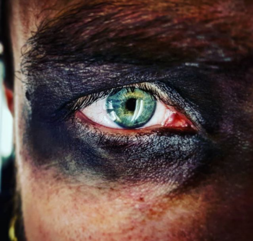 fuckyeahavatarmetal: Put on your war paint #avatarcountry #montreal (Source: Tim’s Instagram)