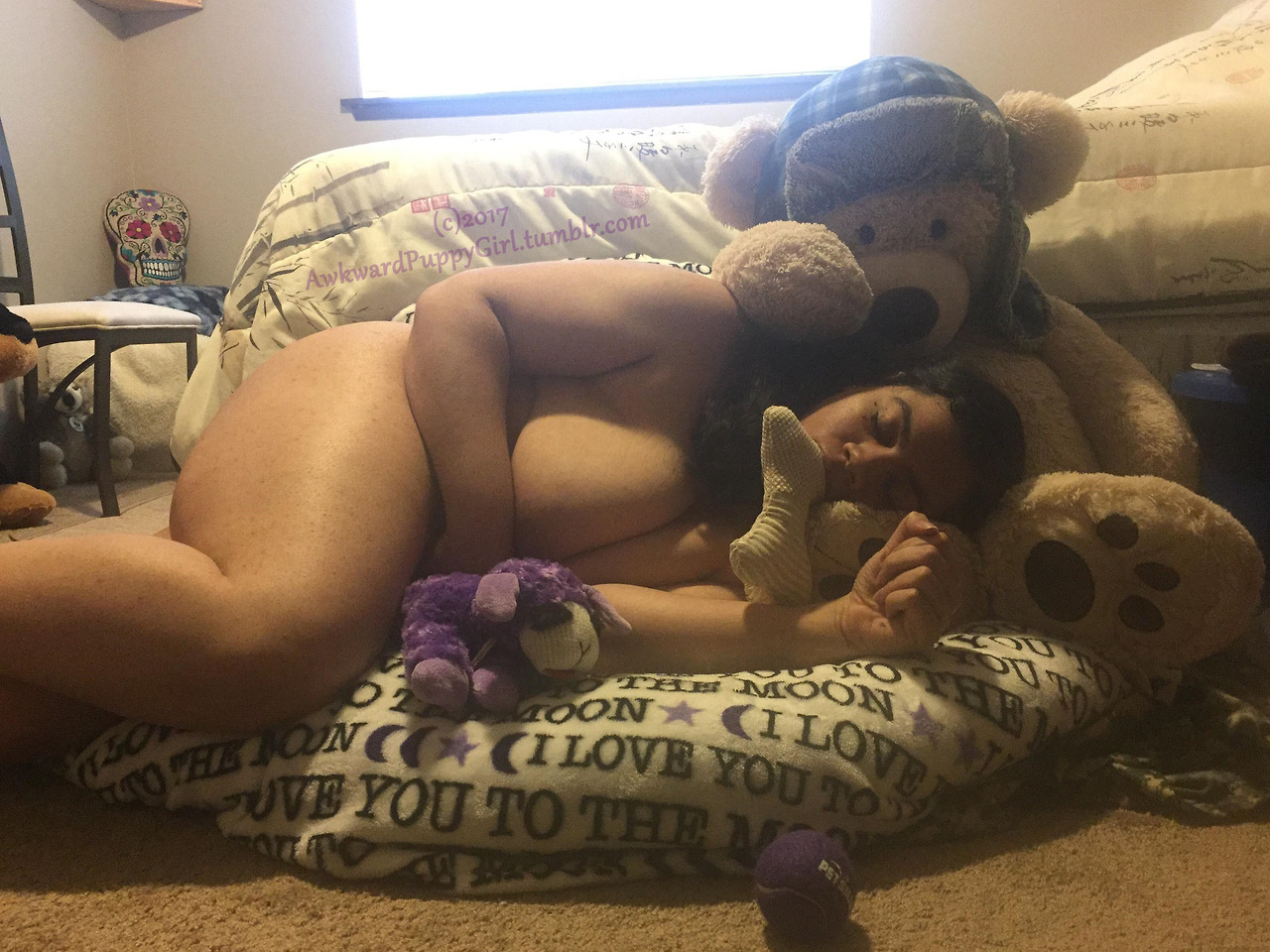 awkwardpuppygirl: “Let sleeping dogs lie…” - - - - -  [My personal pictures