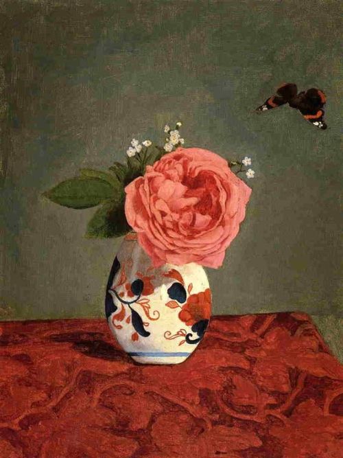 Gustave Caillebotte, Rose du jardin, 1878google