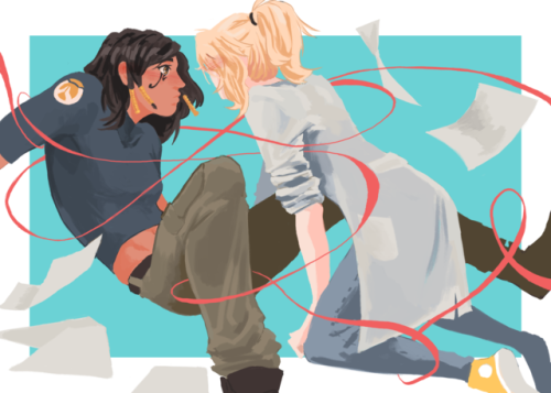 believemeitsbutter:and then they fell for each other   ∠( ᐛ 」∠)＿  