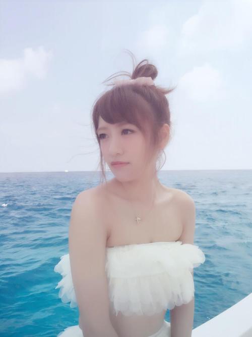 wen48:Takamina 755: When was the last time I wore a swimsuit in private? I think it’s when I’m a k