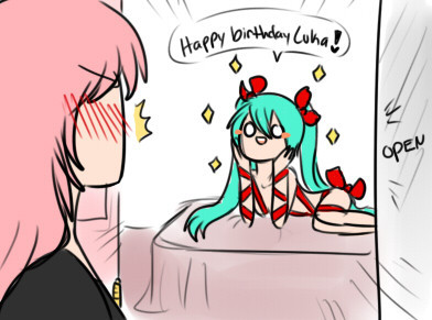 VocaFam’s happy birthdays to Luka!♥        and then they fricked