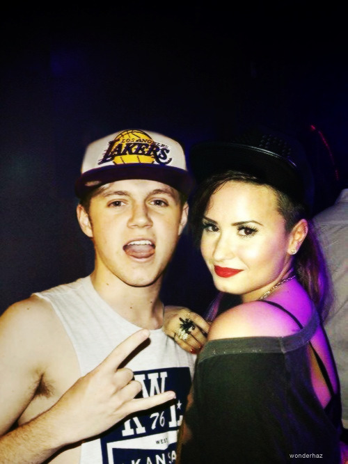 wonderhaz:  @ddlovato @niallofficial lets party! 