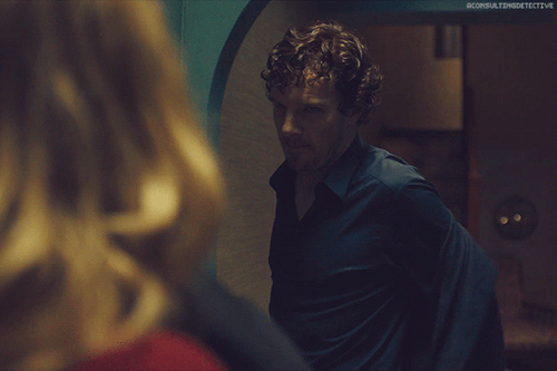 aconsultingdetective:Gratuitous Sherlock GIFsYou’re suicidal. You’re allowed chips, trus