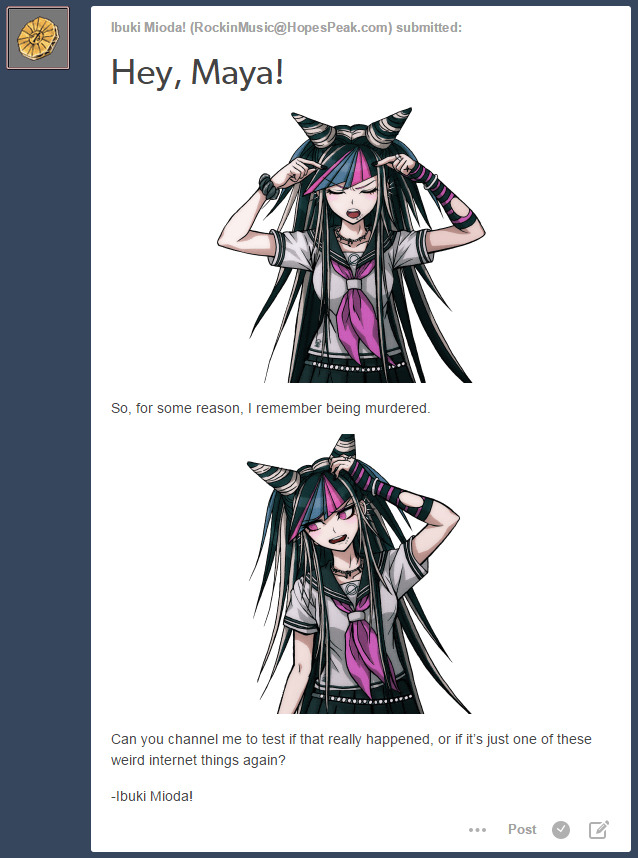 wallpapers Ibuki Mioda Bald ask ace attorney dear ibuki mioda