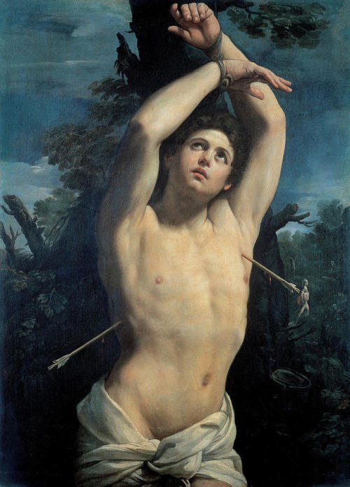 dog-teeth:my favorite depictions of saint sebastianGuido Reni, ca. 1625 / Angel Zárraga, ca. 1912 / 