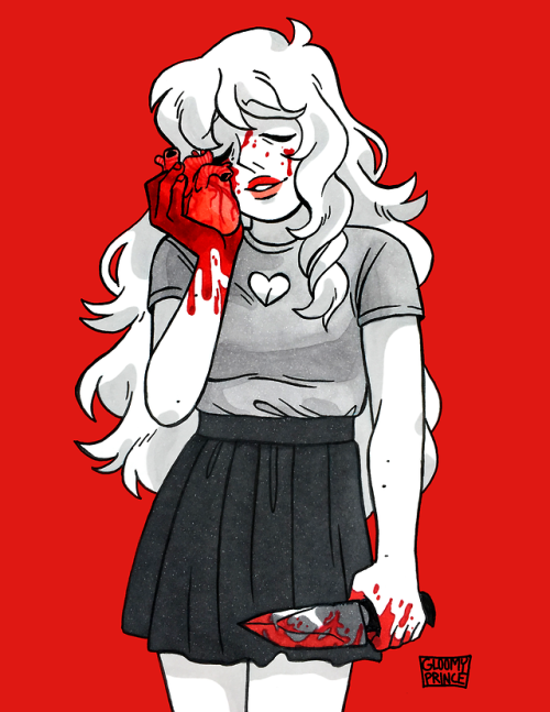 gloomy-prince: Goretober Day 22- Heart A bit of a companion piece to this one
