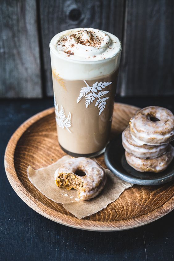 yourcoffeeguru:  Pumpkin Spiced Doughnuts 