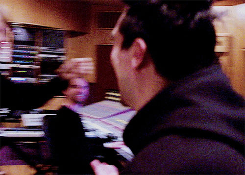 seegoldendaylight:Taylor recording ME! with Brendon Urie in Miss Americana