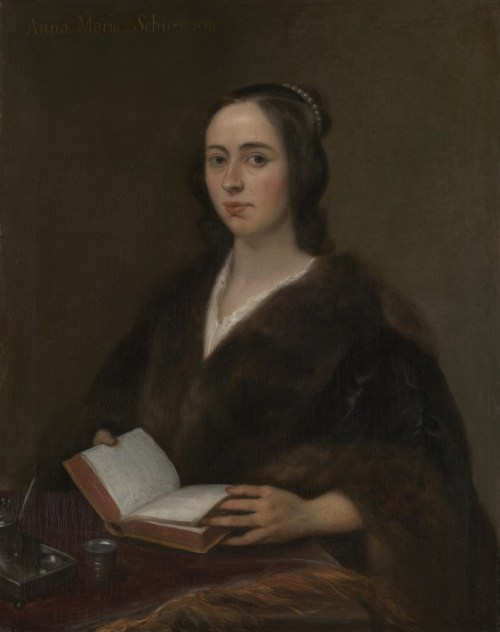 Jan Lievens. Portrait of Anna Maria van Schurman. 1649. Oil on canvas. National Gallery, London.