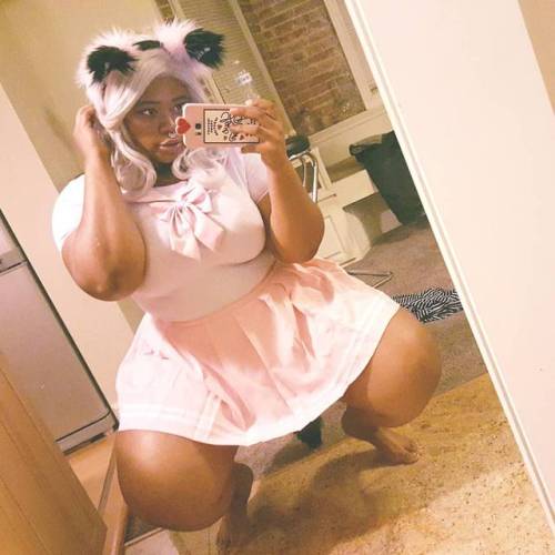 softnbratty:  softnbratty:  When you all about the yiff 😋  Needless to say my boyfriend liked my outfit 😋😋😋