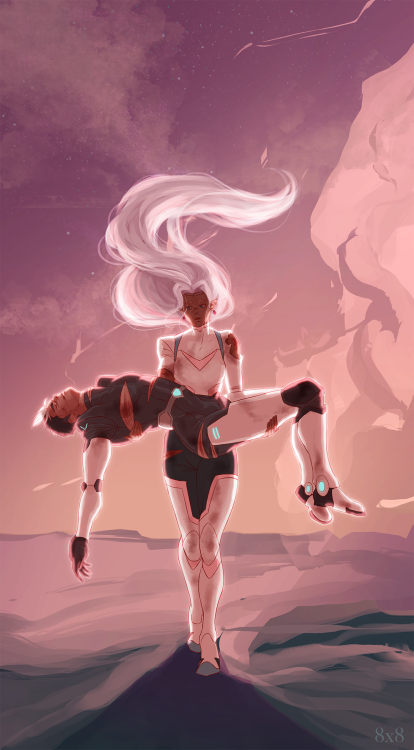 eight8xeight8: Hello everyone ^^ This is my second entry for Shallura week! It’s for day three