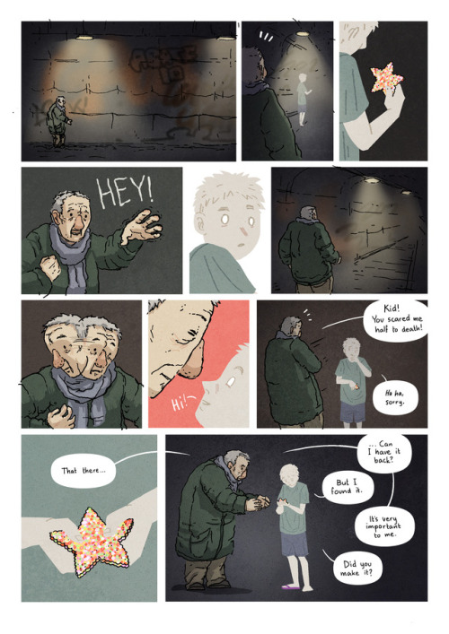 theanimationworkshop: cecilieq: The Light at the End A comic about letting go. Not sure if we reblog