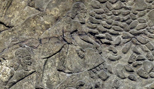 Ancient Worlds - BBC Two Episode 2 “The Age of Iron”The Lachish Relief, a series of stone panels whi