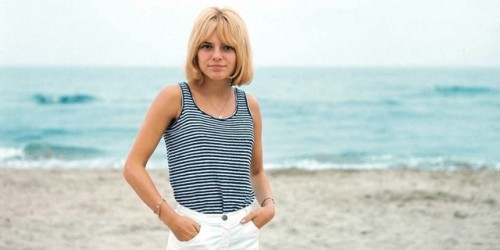 France Gall à Noirmoutier, janvier 1965