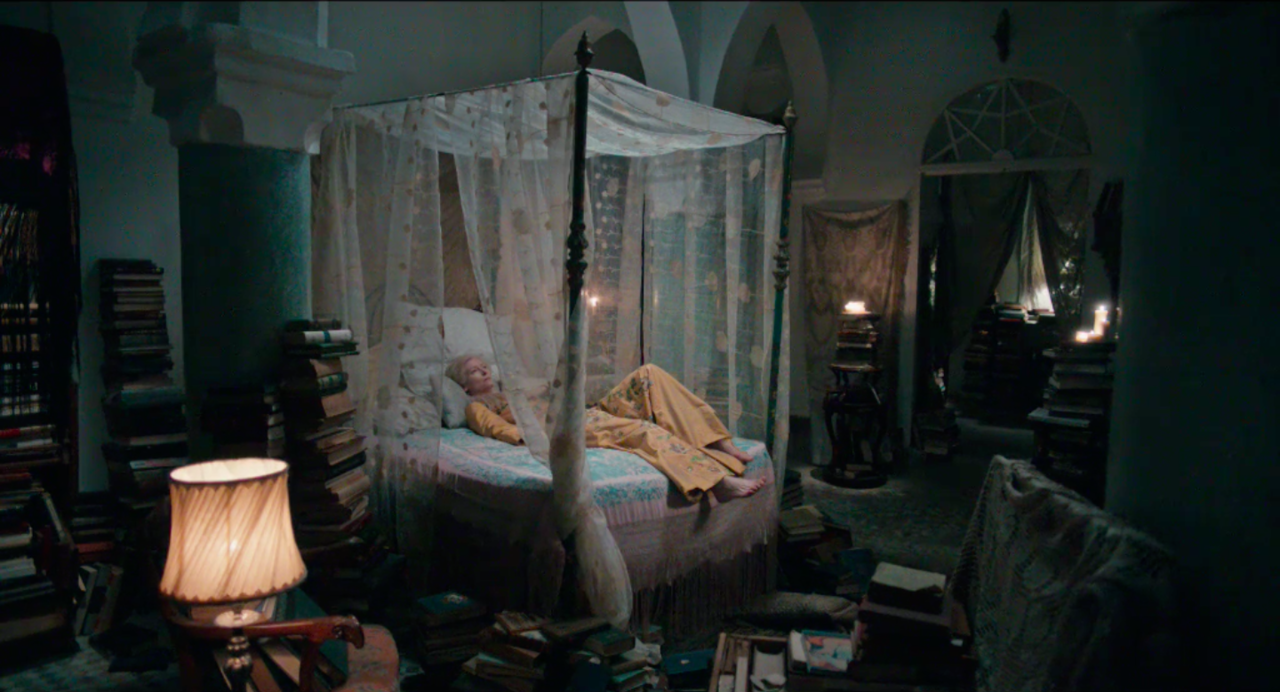 dearorpheus: Eve’s books // Only Lovers Left Alive, dir. Jim Jarmusch, 2013