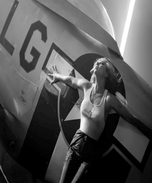 Lady Gaga.Hold My Hand for Top Gun: Maverick. Promotional Photos by Scott Garfield.