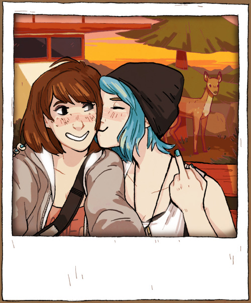 mini companion print for my A4 LiS print!! :-)i’m considering selling the original ink lineart for t