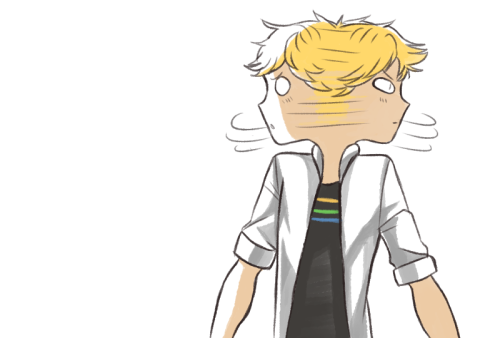 judin-seragaki: ML Week - Day 7: (Nov 29th) LadyNoir/Adrinette/MariChat/Ladrien (Ladrien)Adrien is a