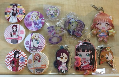 hanaayo: I am selling Love Live (mostly Aqours) merch! Please check out my shop for info and prices.