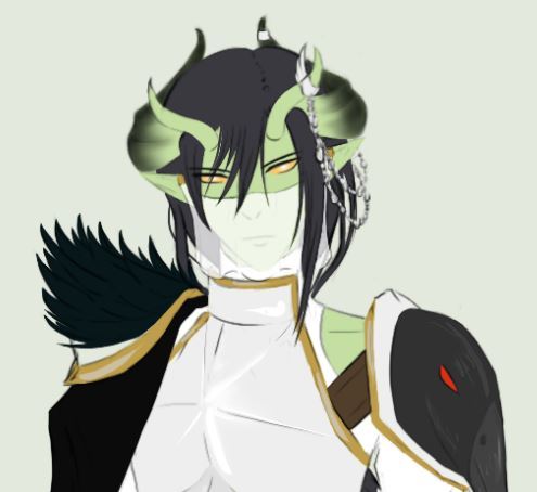 Illidian’s new outfit! Now veiled in white, the outfit eludes close to how he is now a Su