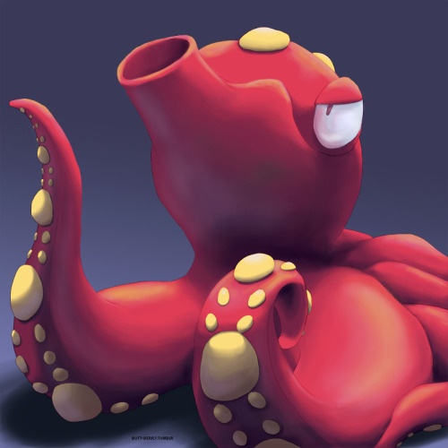 butt-berry:Pokealphabet - O: Octillery