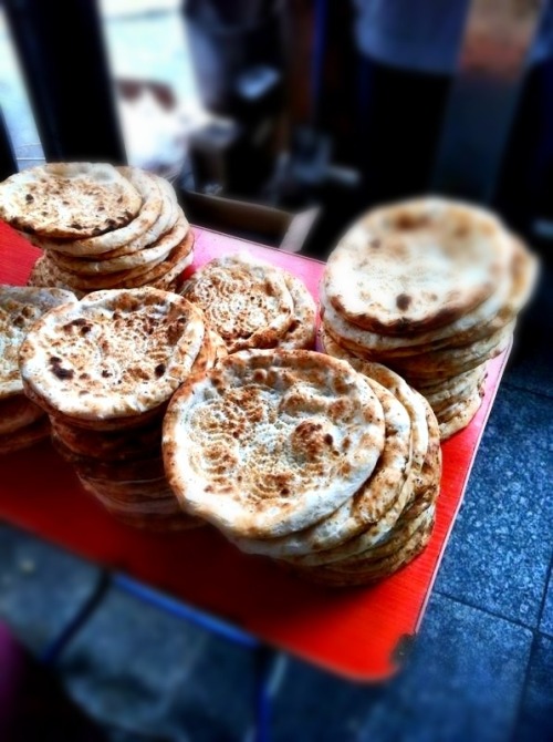 geology-intrusion:  Uighur style Lamb Kebabs! Da Cai Shi, Dalian