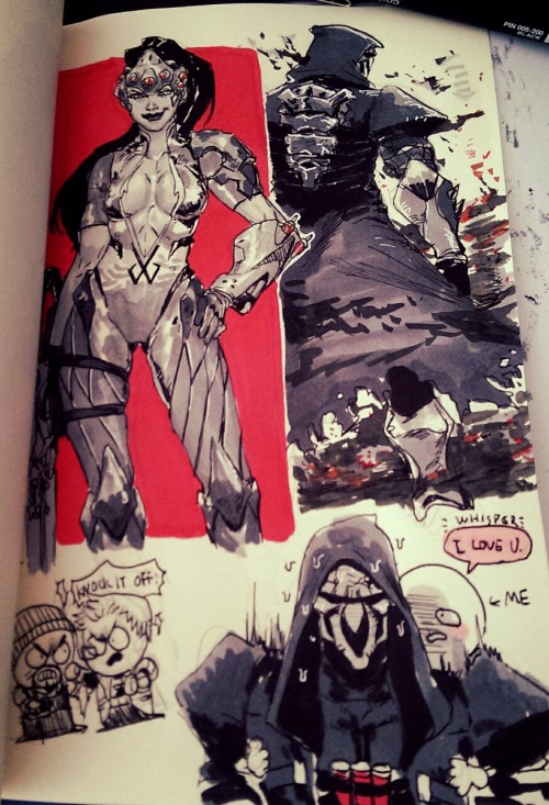 humbertsobek: NEED…TO…PLAY…OVERWATCH…OMFG REAPER IS SO CUTE I AM DYING F