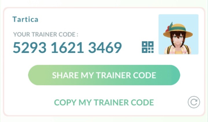 Pokémon GO Friend Codes