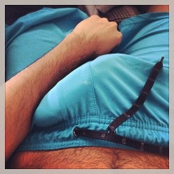 sinnerguy:  Wood #sinnerguy #boner #bulge #freeballing #morningwood #gay #gaynyc #nycgay #shorts #humpday #instagay #instahomo #gaymuscle #dm #kik #snapchat #nyc #single #horny #follow