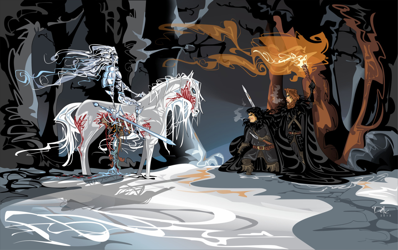 creaturesfromdreams:  A Song of Ice and Fire Fanart by Dejan Delic The original book: