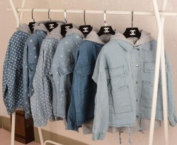 hearturs:    ♡ denim jackets ♡  